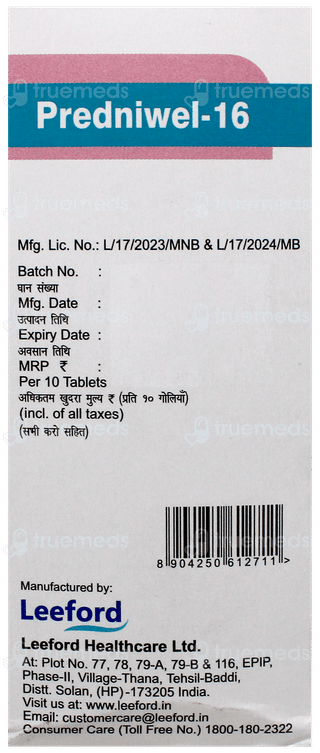 Predniwel 16 Tablet 10